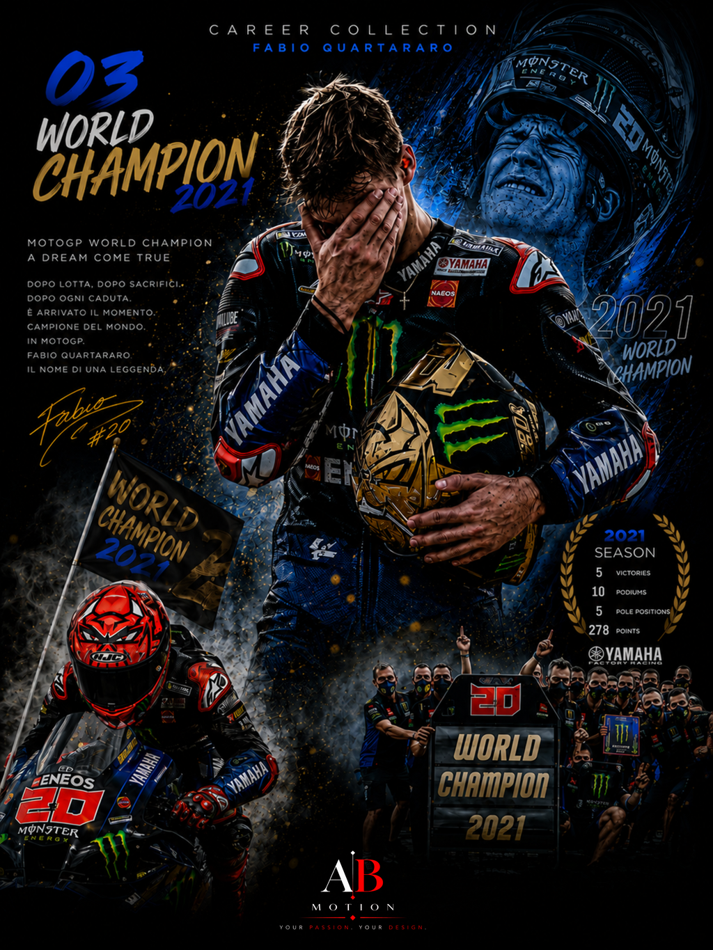 FABIO QUARTARARO — CAREER COLLECTION | THE #20 LEGACY